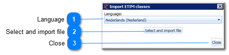 Import ETIM classes