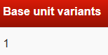 3.  Base unit variants
