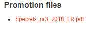 4. Promotion files