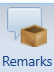 2. Remarks button