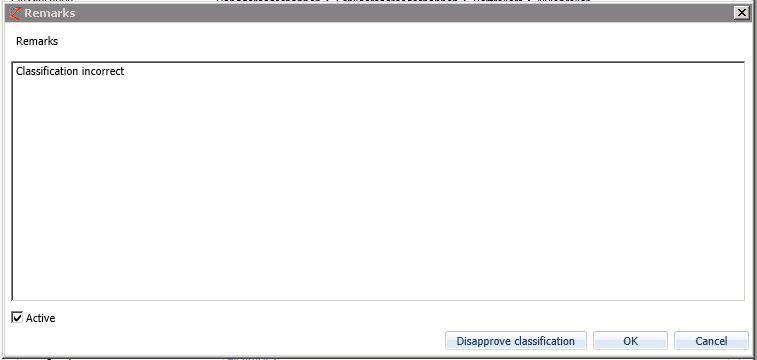 2. Remarks field