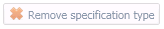 5. Remove specification type button
