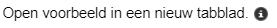 12. Open voorbeeld