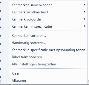 2. Functies rechter muisknop