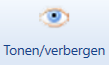 1. Tonen/verbergen knop