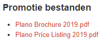 4. Promotie bestanden