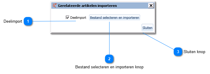 Gerelateerde artikelen importeren