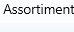 1. Assortiment tab