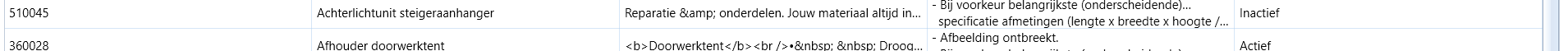 4.  Overzicht