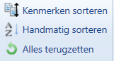 1. Kenmerken sorteren